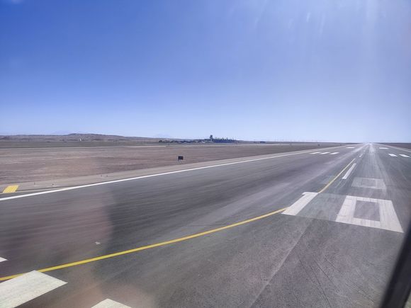 Take off from CJC
