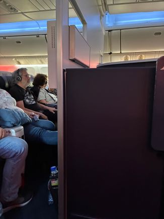 View from my row 4