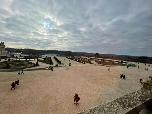 The garden from the palace