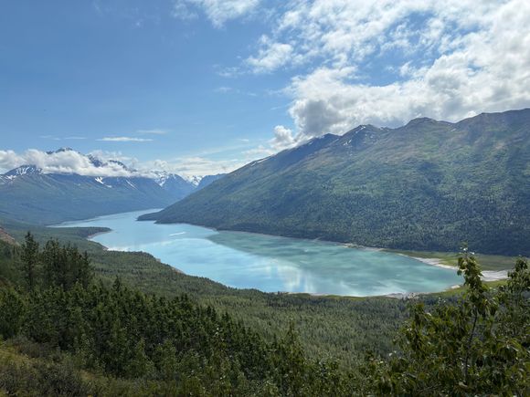 Today’s hike. Summer in Alaska!