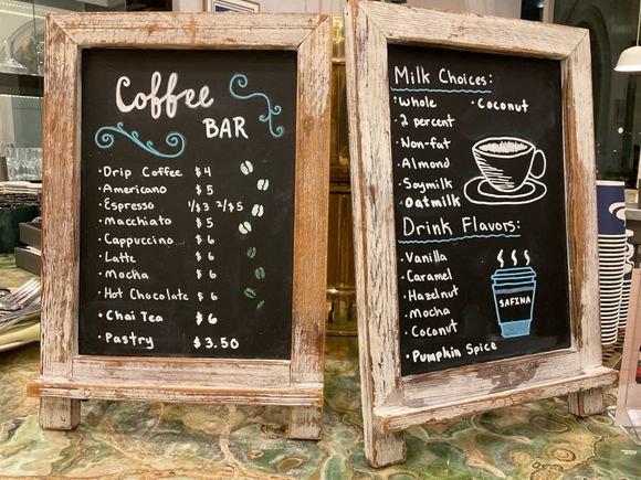 Pricing for speciality breakfast drinks FEB2023