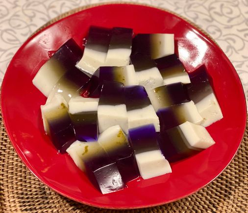 Bunga terlang / butterfly blue pea flower agar agar