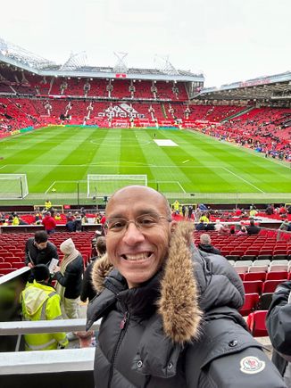 Great seats in the Stratford end with the hardcore fans.