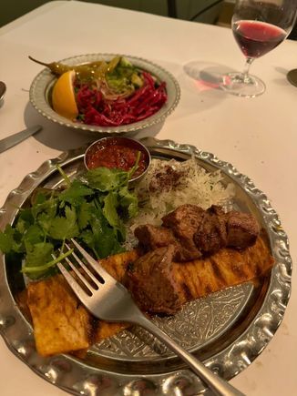 Dinner even better