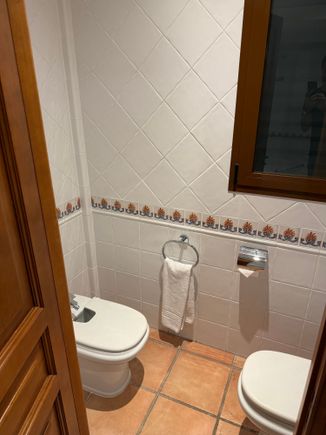 En-suite toilet
