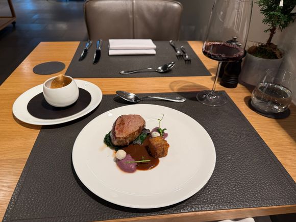 Duo of Veal - perfect temperature, sauce was served separately 