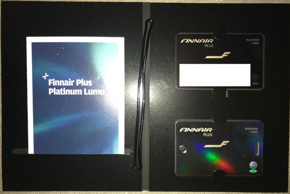 Brand new Platinum Lumo card. Apparently you also get a luggage tag with it.