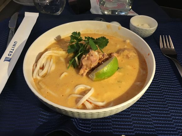 My wife had the spicy chicken; although good, it was a a much smaller entree.