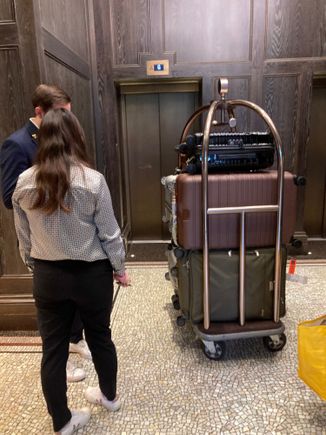 Porter service upon arrival to bring your stuff to your rooms after check in at reception