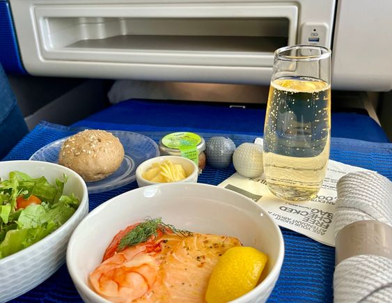 Salmon appetizer