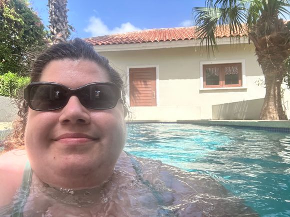 On a work trip but got a free day.  Thankfully got assigned a villa with a private pool to escape the families in the main pool.