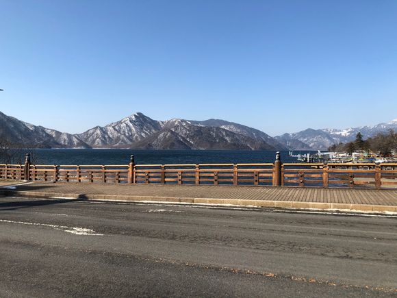 Lake Chuzenji in front of RC Nikko
