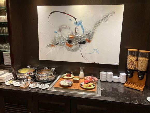 Breakfast display 