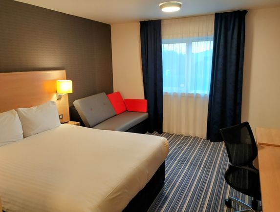 My room in the Holiday Inn Express Manchester airport 