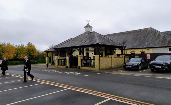 The exterior of the Mendip Crematorium 