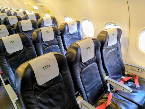 Economy class seating on ITA Airways European flights 