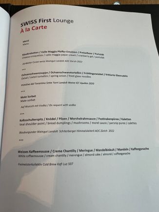 January Menu