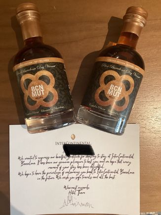 More of a going away pressie but still very welcome. 
