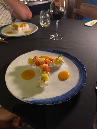 Lemon/Mango Dessert at Lagoon (really good)