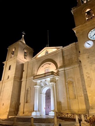 The cathedral of St. John the Baptist, Valletta