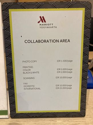 Pricing of services