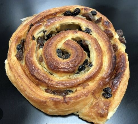 Pain aux raisins from JL Patisserie in Scottsdale. Buttery heaven. 