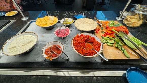 Food offerings, 2/18/2024, (looks much better than the DL SC presentation).