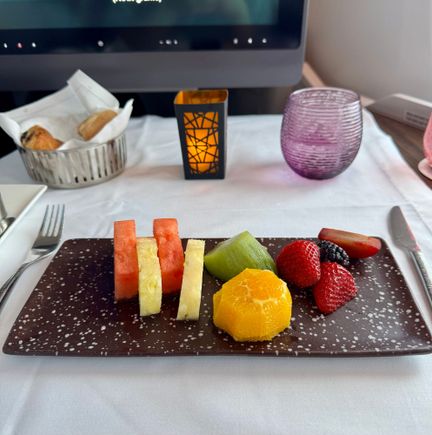 Breakfast - Seasonal fresh fruit