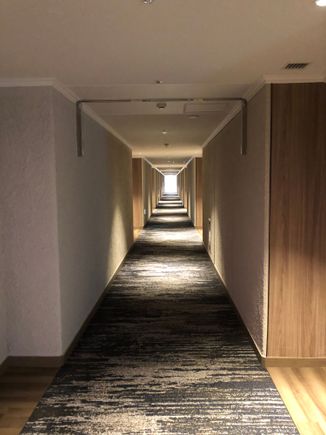 Hotel hallway