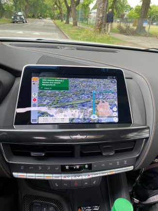 Glare on the screen can be an issue. Also this screen looks like it came right out of the Malibu. 