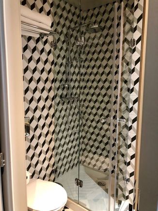 shower, no bath.
