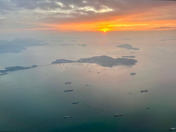 Arriving in HK