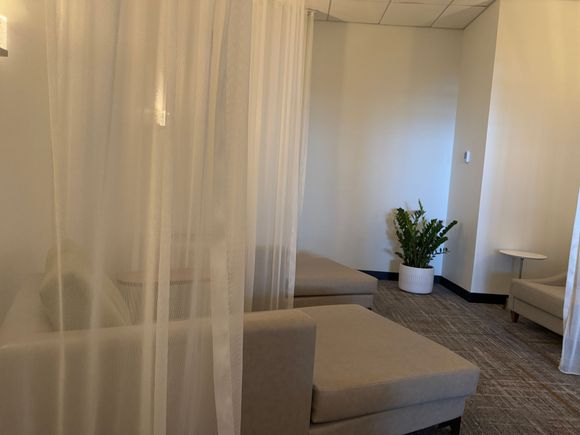 rest area in the Soho lounge