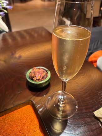 Check-in beverage and snack