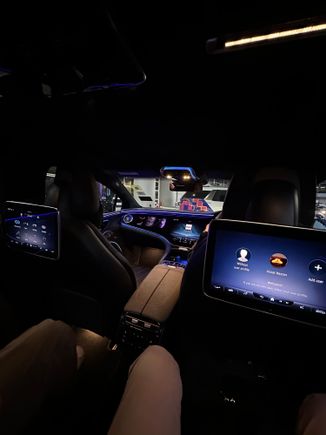 Inside of Mercedes