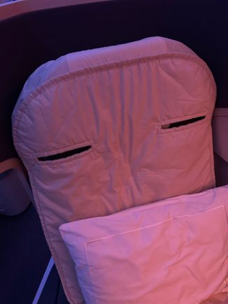 Their bedding is ready for Aria Suite, not sure when would be the first long haul flight