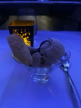 Tiramisu Crumble Ice Cream - frozen too hard but I dumped espresso over the top for a DIY affogato which did the trick 