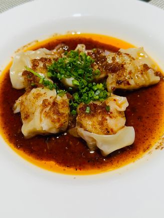 Prawn wontons ++++++