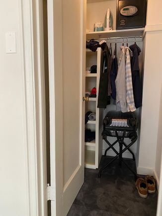 “Walk” in closet