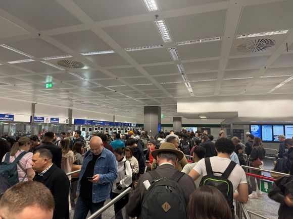 Taken having been in queue for 5 minutes. 