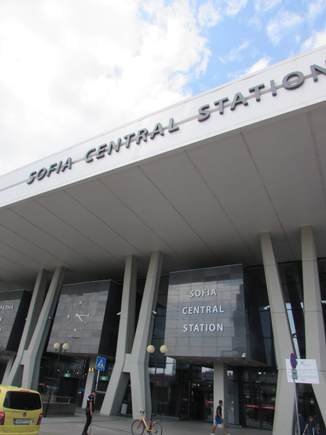 The facade of Sophia Central Station