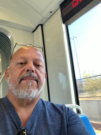 I’m on the tram