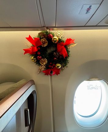 Christmas decoration (singular) in November!