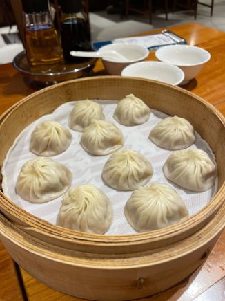 Pork soup dumplings