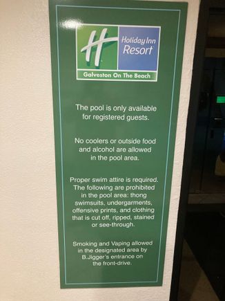 Pool rules so you know 