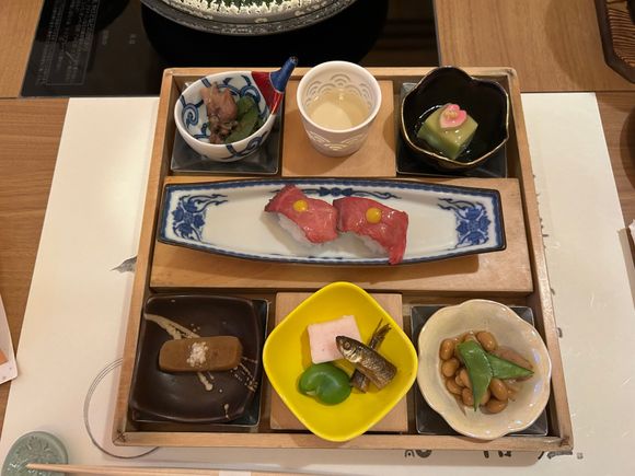 Appetisers inc squid and whelk