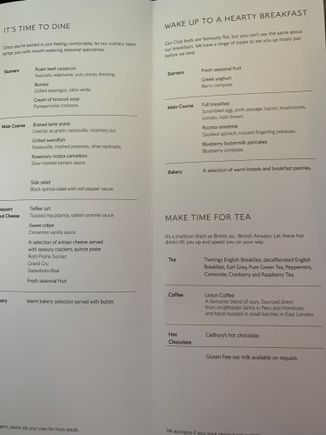 Great service on a very full flight 
