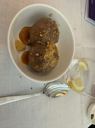 Double chocolate ice-cream