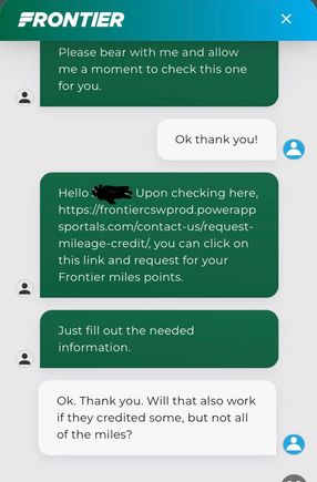 You might want to try this link.  I had a similar problem and I was able to get all of my miles credited (literally within a few hours) by filling out a form. I also uploaded copies of my boarding passes so they could see the route I flew. 