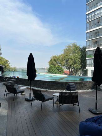 Pool area